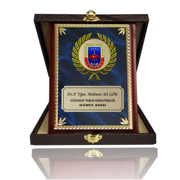12x16 Görev Anısı Plaketi AŞP 20