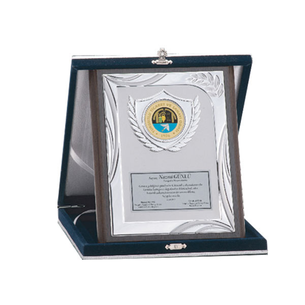 Okul 15x20 Ahşap Plaket AŞP 32