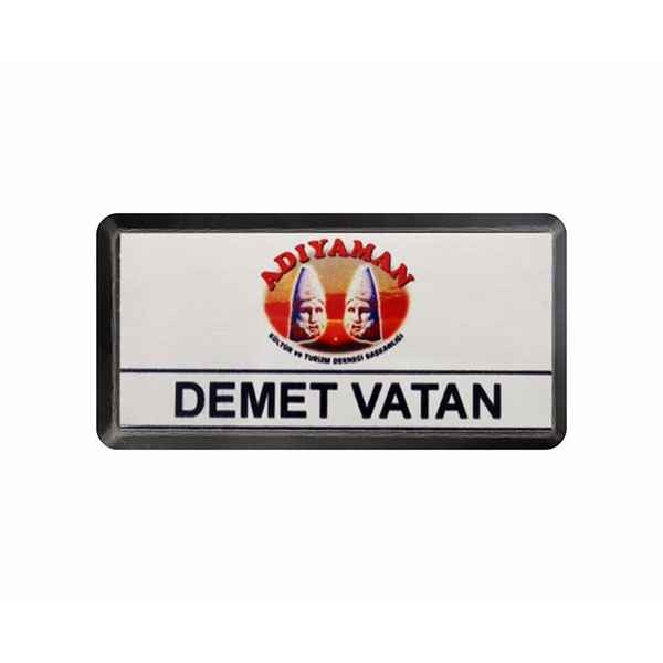 Yarı Metal - Plastik Yaka İsimlikleri YKİ 13